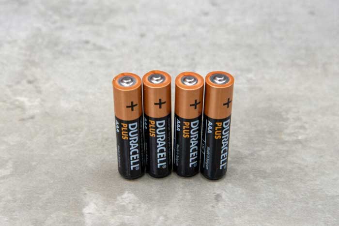 AAA Battery Weight