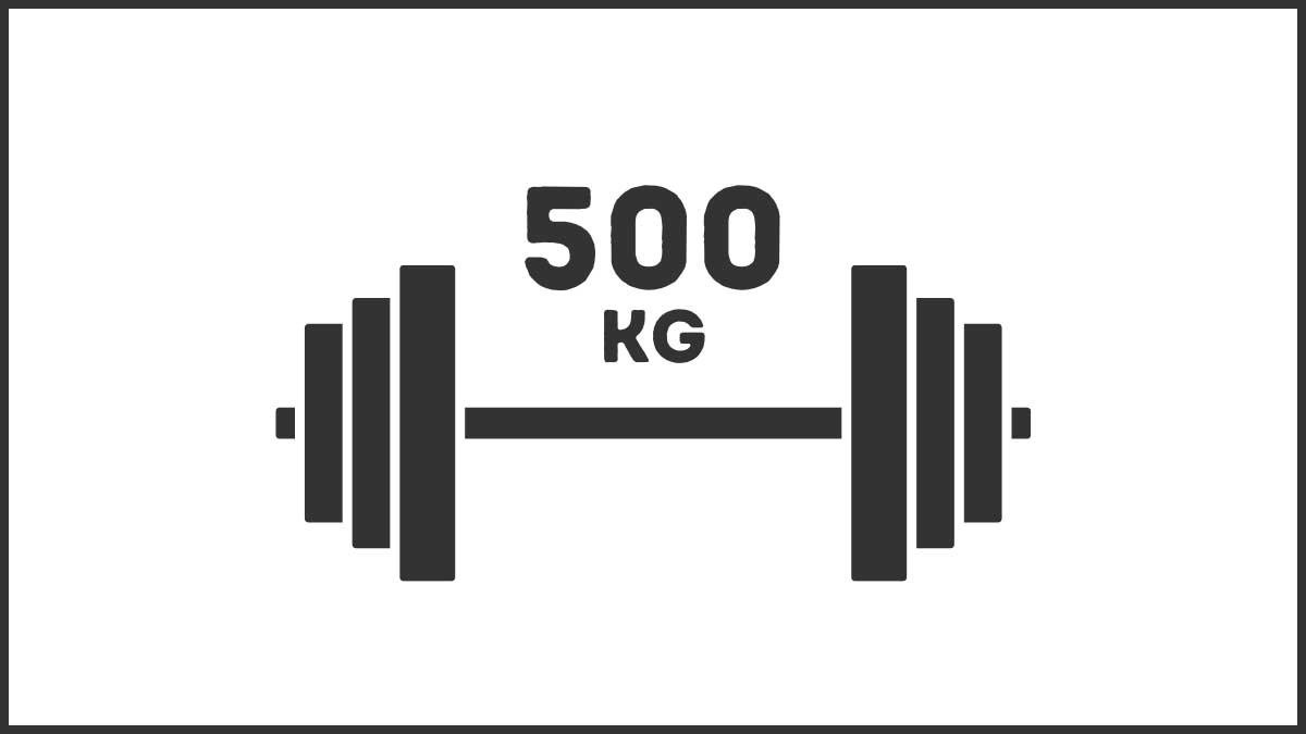 How Heavy is 500 kg