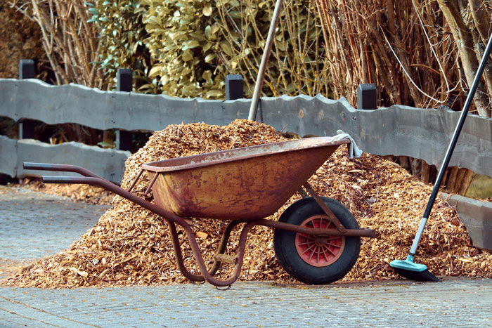 Weight of Wood Mulch