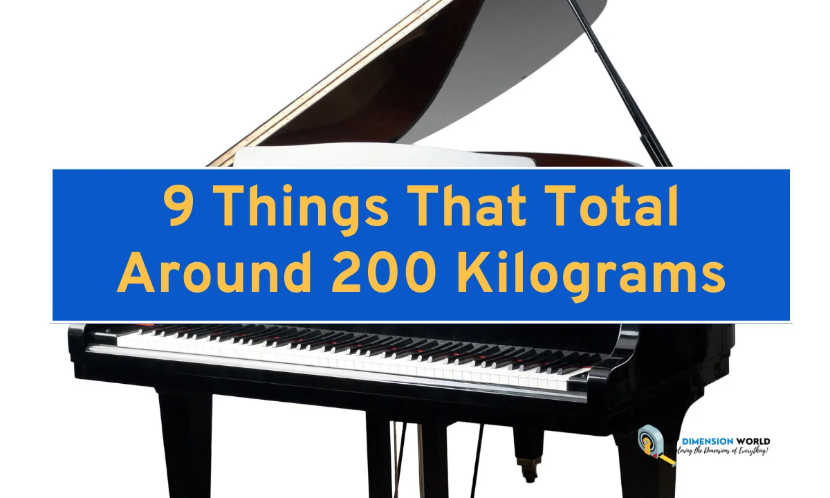 200 Kilograms Things